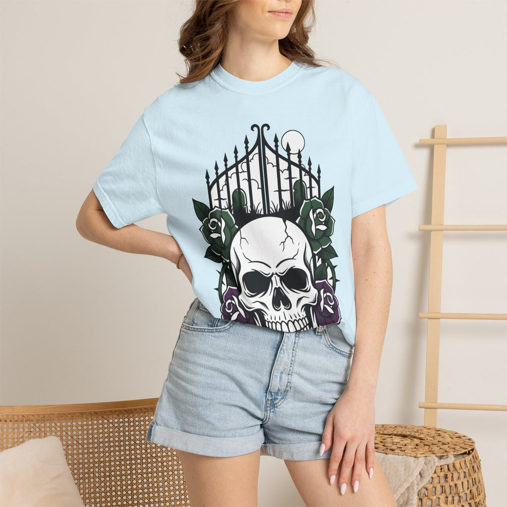 Skull & Rose Gate T-Shirt