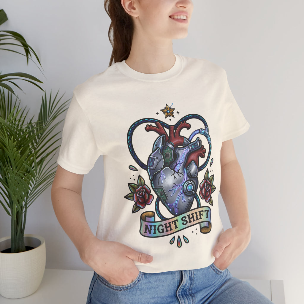 D78 Graveyard Shift — Anatomical T-shirt