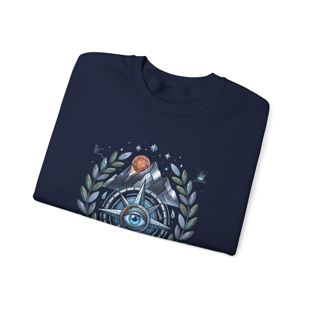 Sweat boussole aventure vintage — D78 Urban Nomad