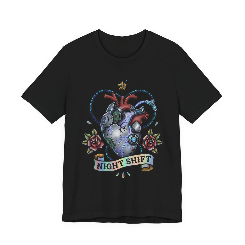 D78 Graveyard Shift — Anatomical T-shirt