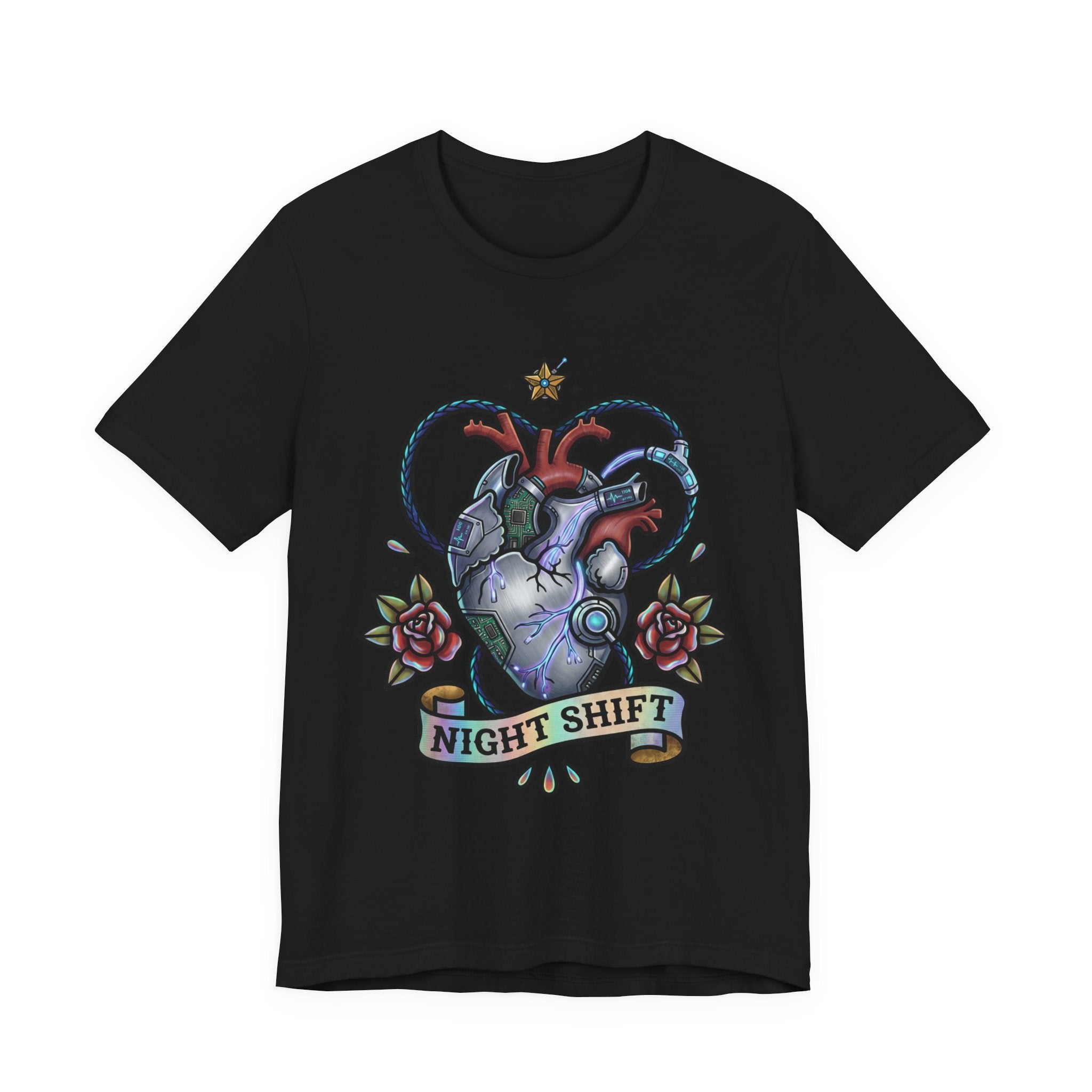 D78 Graveyard Shift — Anatomical T-shirt
