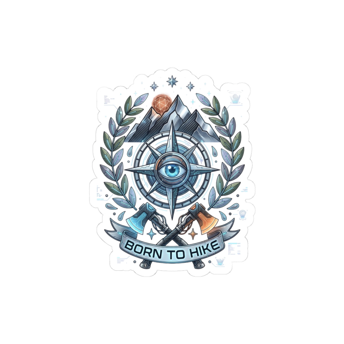 D78 Urban Nomad — Sticker badge
