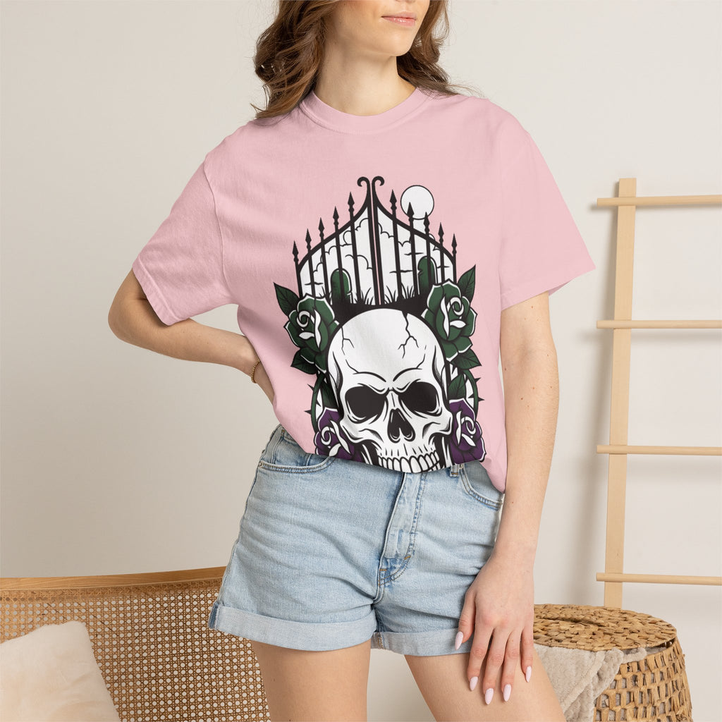 Skull & Rose Gate T-Shirt