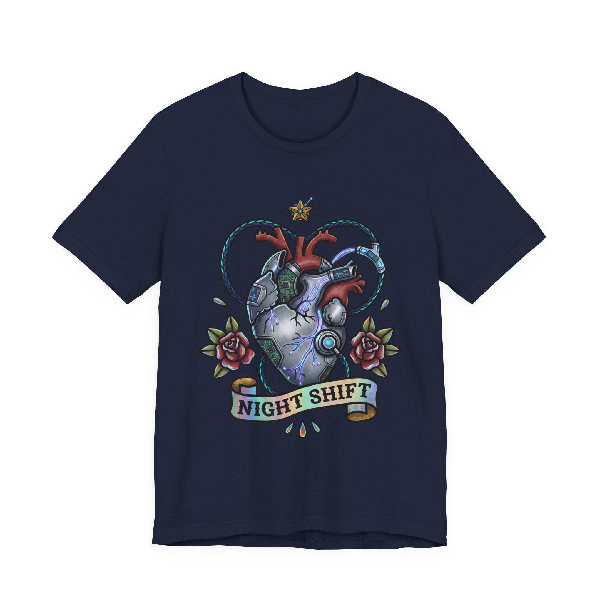 D78 Graveyard Shift — Anatomical T-shirt