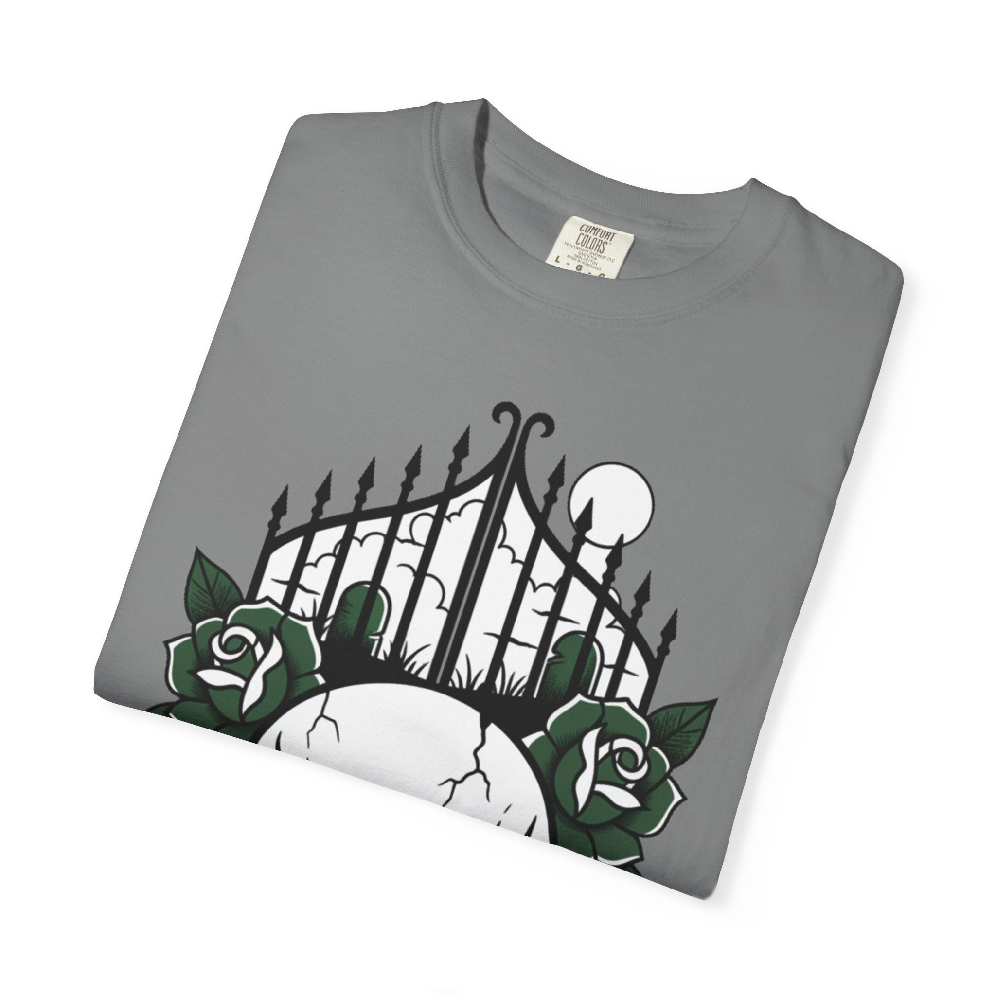 Skull & Rose Gate T-Shirt