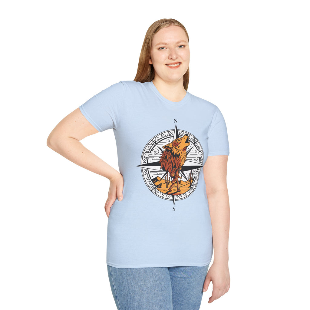 D78 Wolf Trail — T-shirt loup aventure