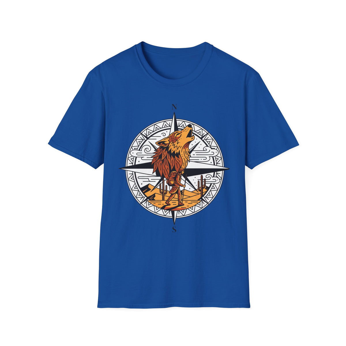 D78 Wolf Trail — T-shirt loup aventure