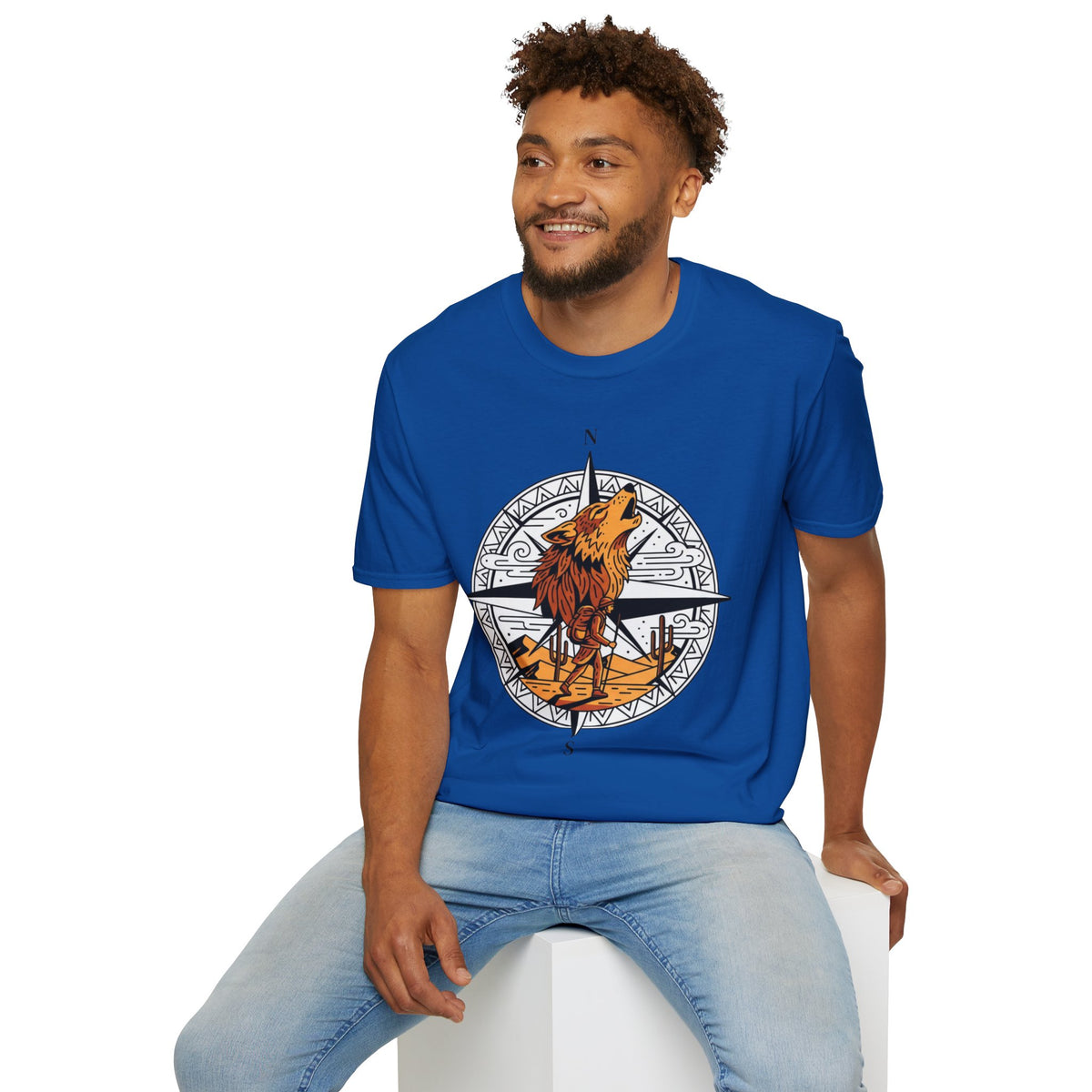 D78 Wolf Trail — T-shirt loup aventure