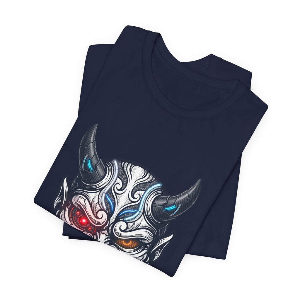 Hannya Mask Tee | Traditional Tattoo-Inspired, Vintage Flash Demon Mask