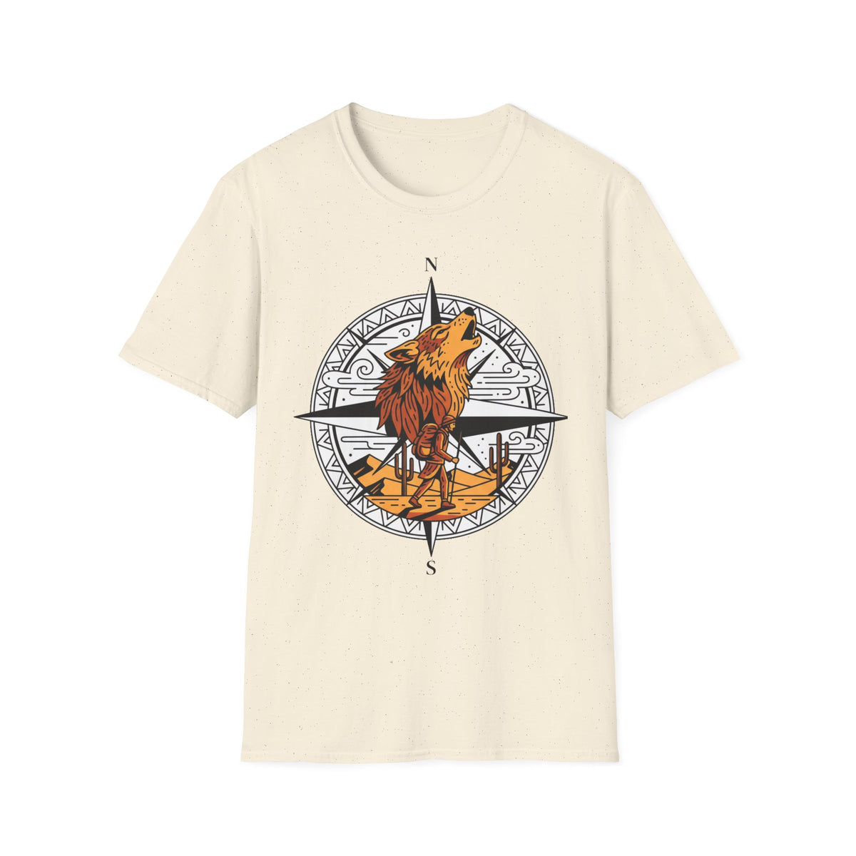 D78 Wolf Trail — T-shirt loup aventure