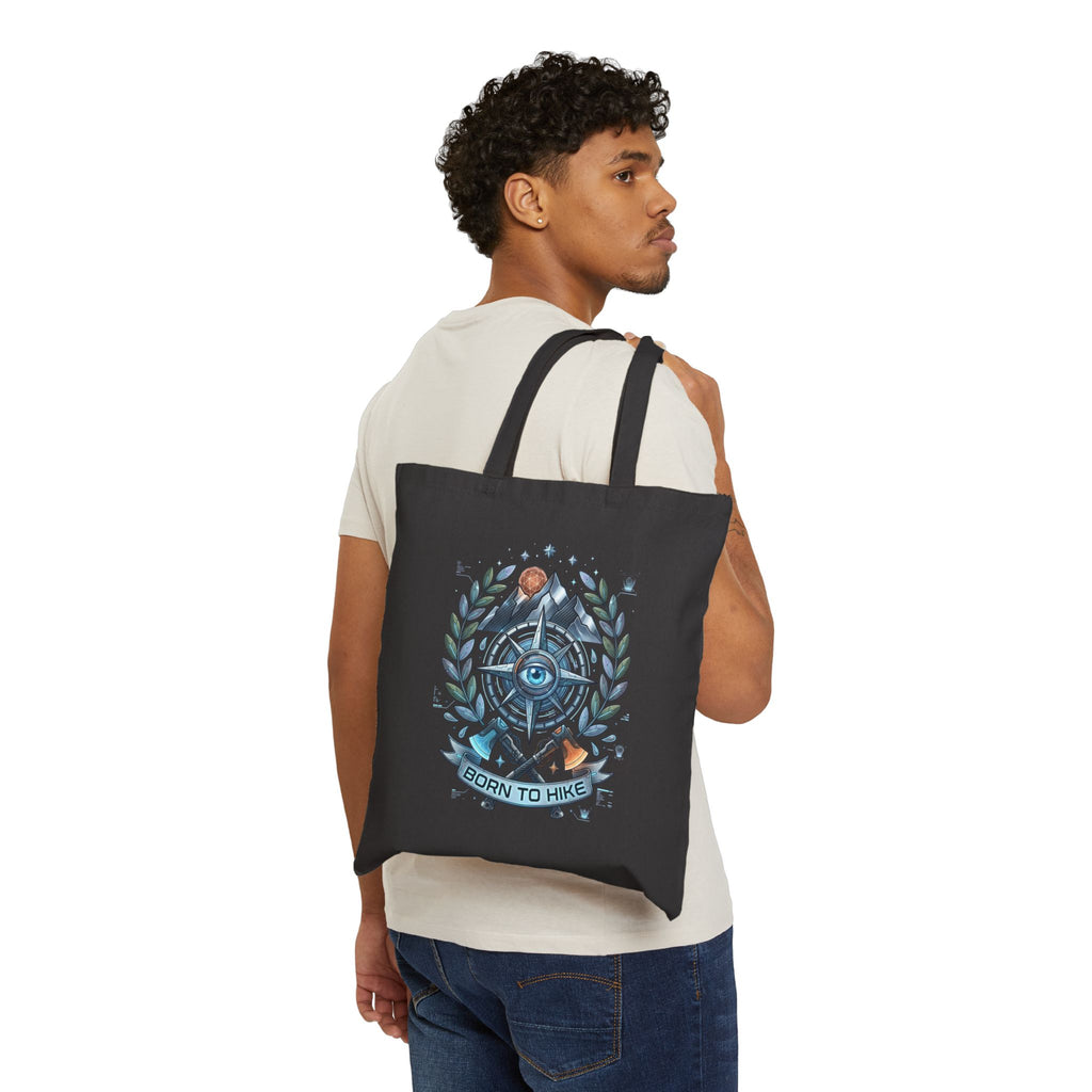 Tote bag vintage aventure boussole — D78 Urban Nomad