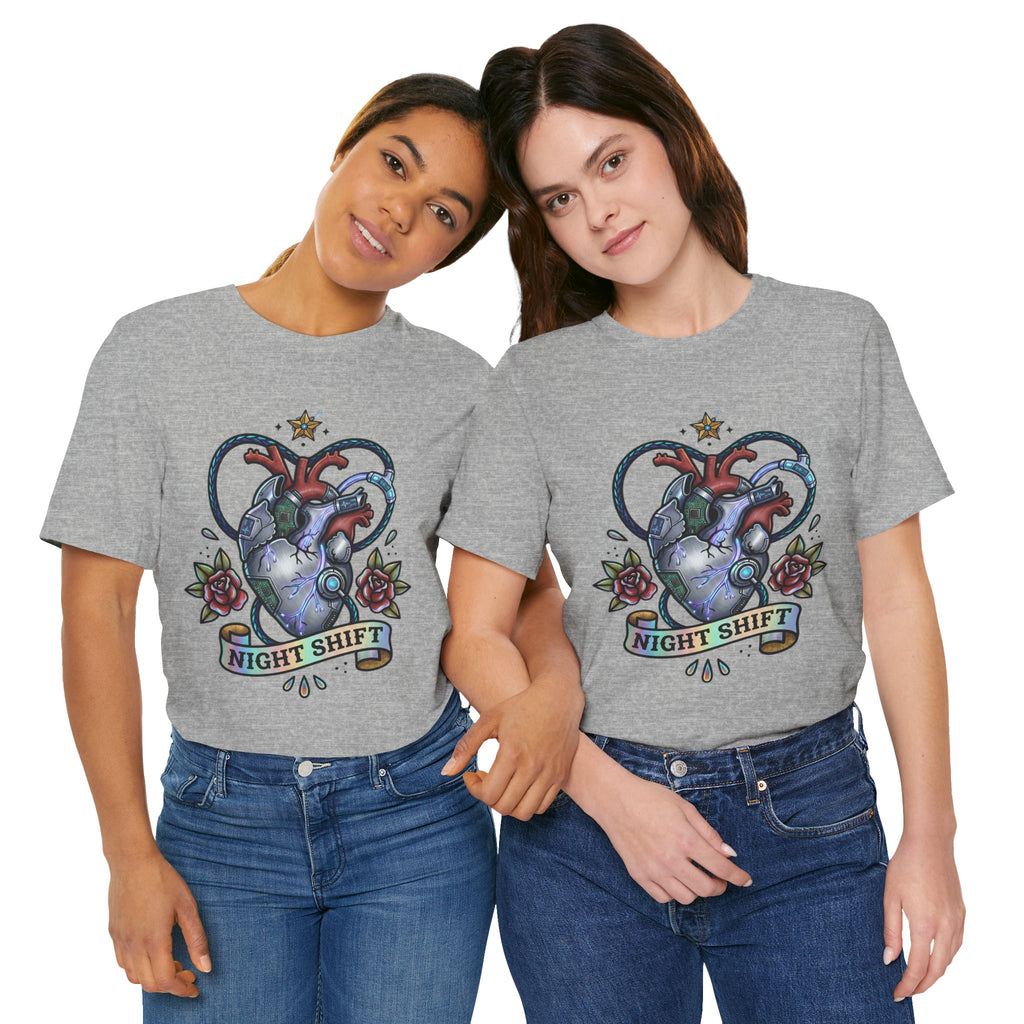 D78 Graveyard Shift — Anatomical T-shirt