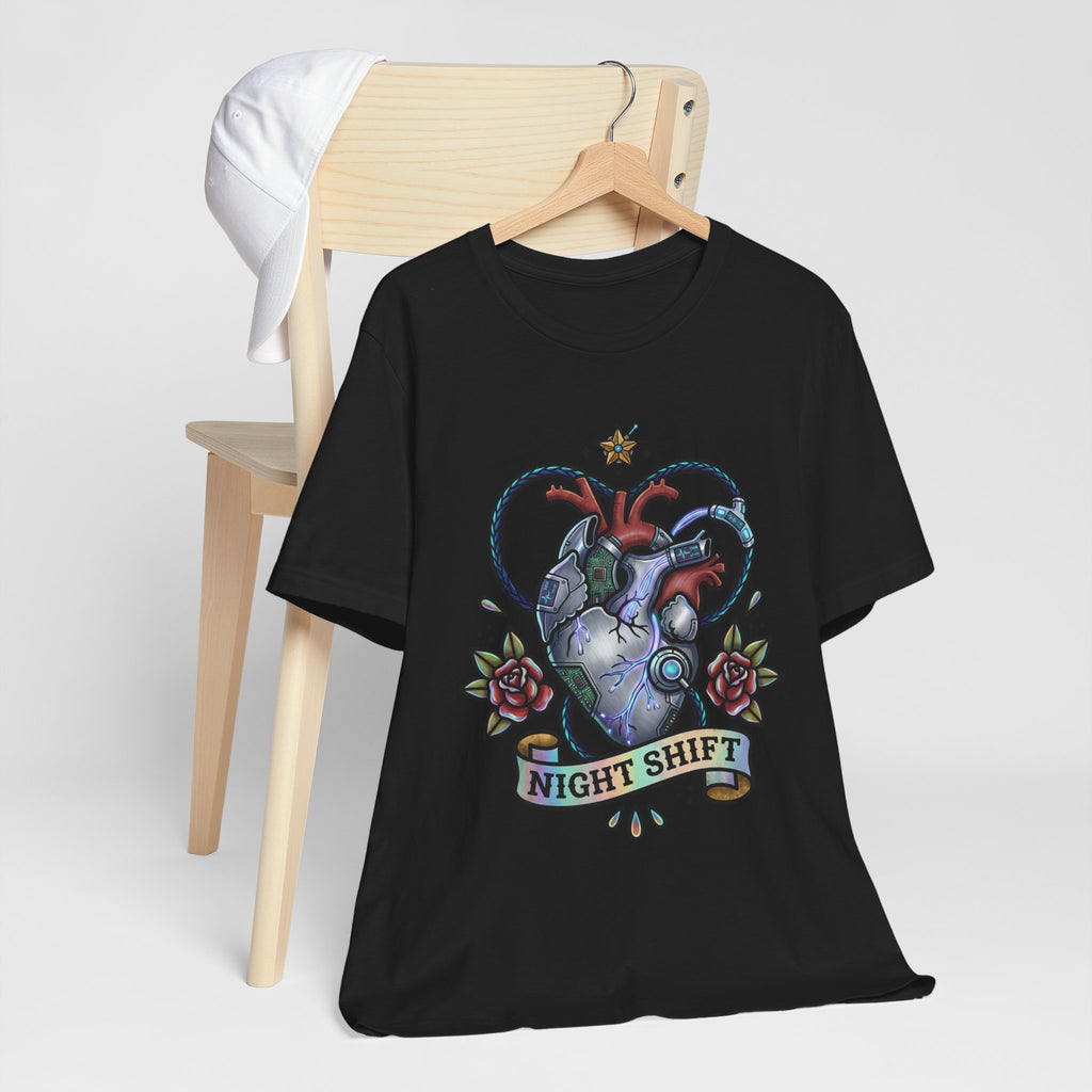 D78 Graveyard Shift — Anatomical T-shirt