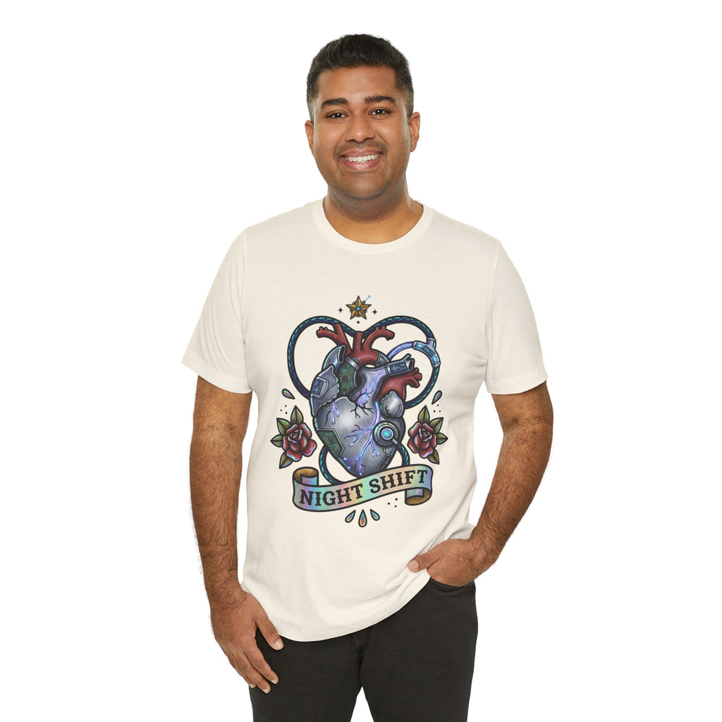 D78 Graveyard Shift — Anatomical T-shirt