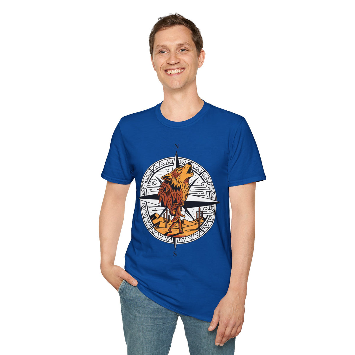 D78 Wolf Trail — T-shirt loup aventure