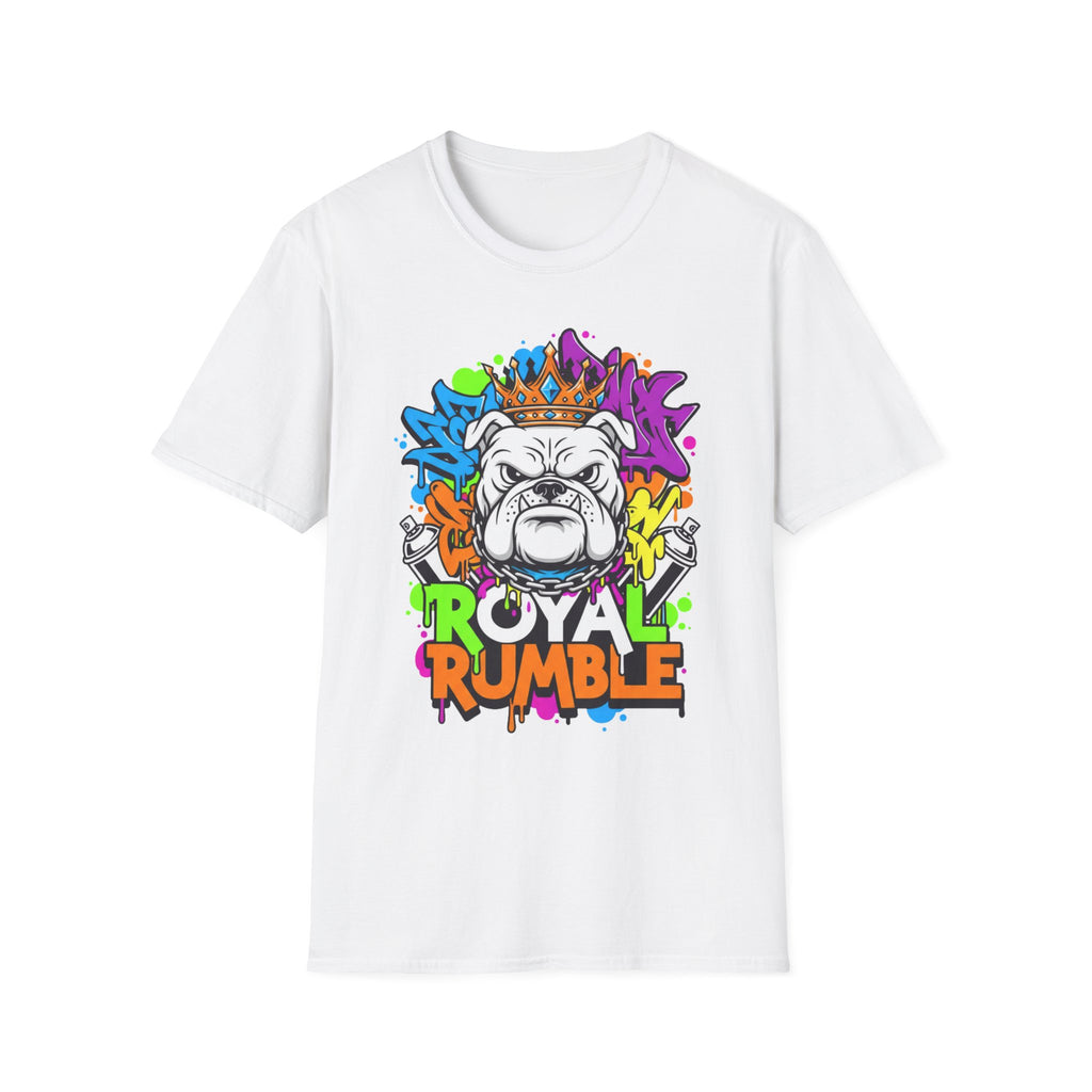 Bulldog Royal Rumble T-Shirt — Colorful Crown Streetwear Tee