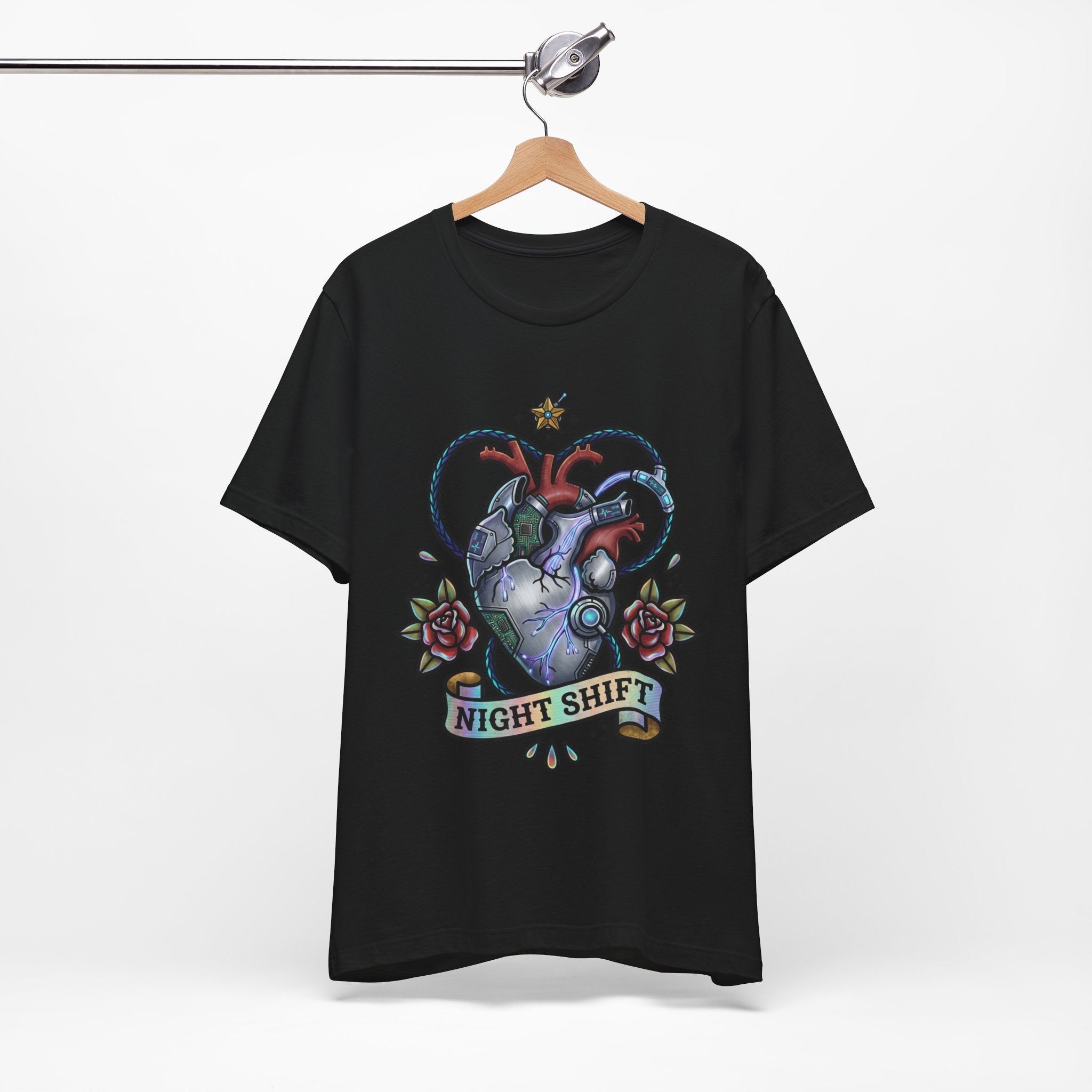 D78 Graveyard Shift — Anatomical T-shirt