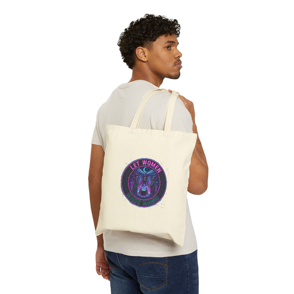 Let Women Lead tote | Feminist empowerment canvas tote, equality activism