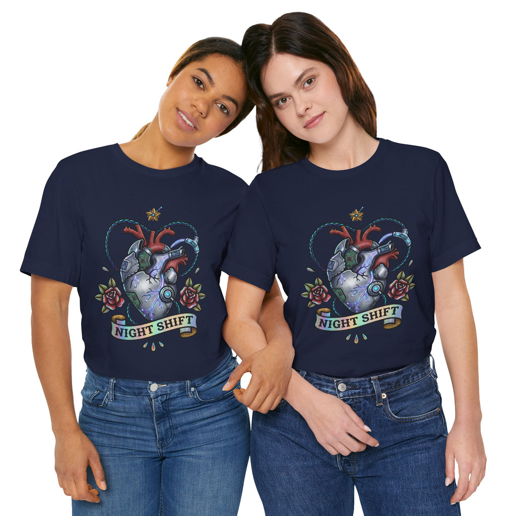 D78 Graveyard Shift — Anatomical T-shirt