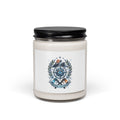 Compass & Laurel Candle, 9oz Soy Candle | Traditional Tattoo-Inspired