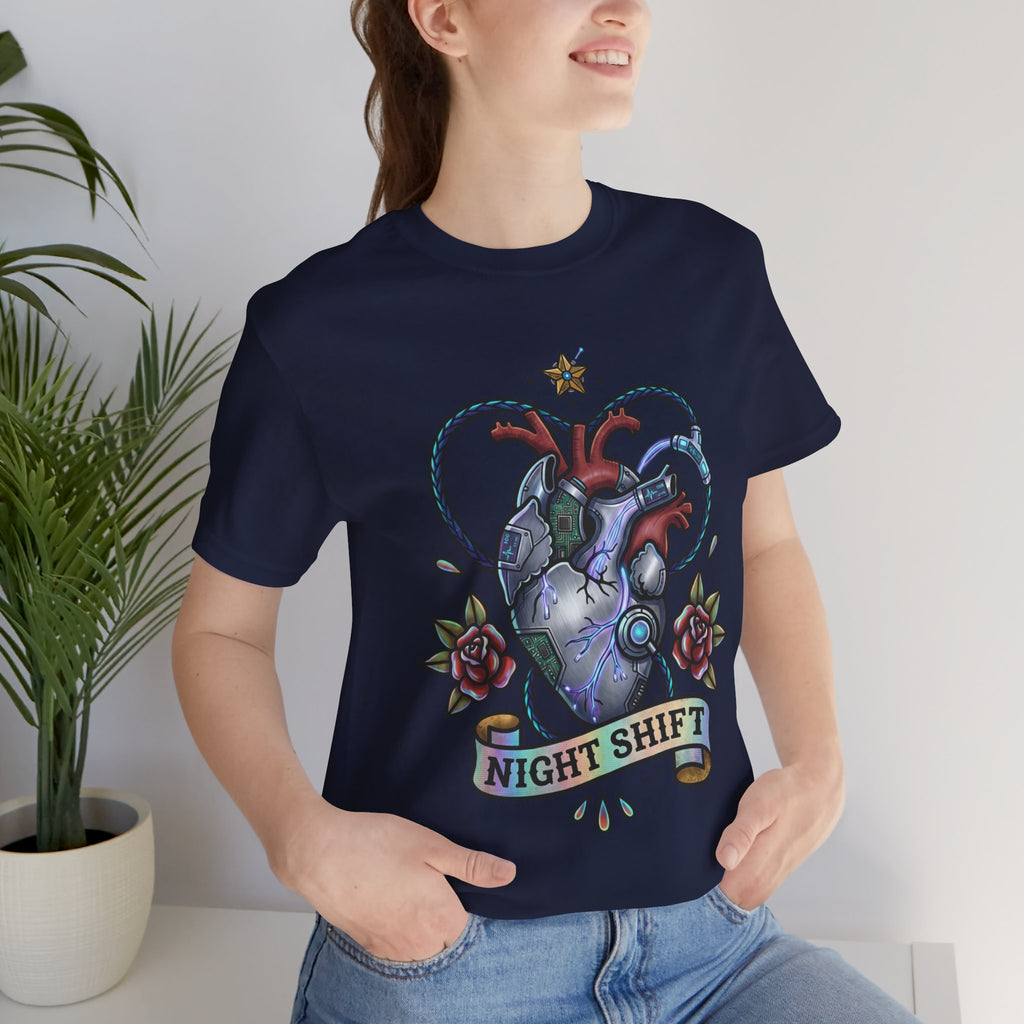 D78 Graveyard Shift — Anatomical T-shirt