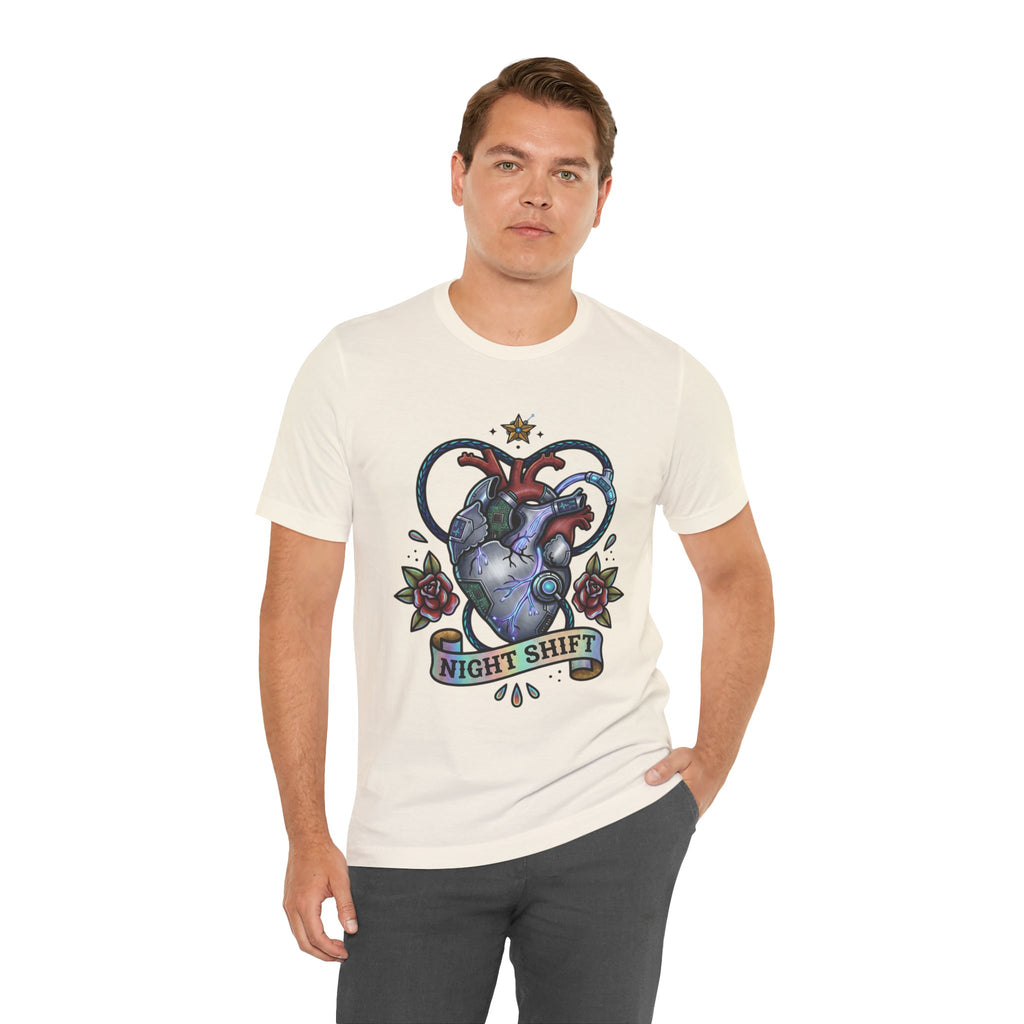 D78 Graveyard Shift — Anatomical T-shirt