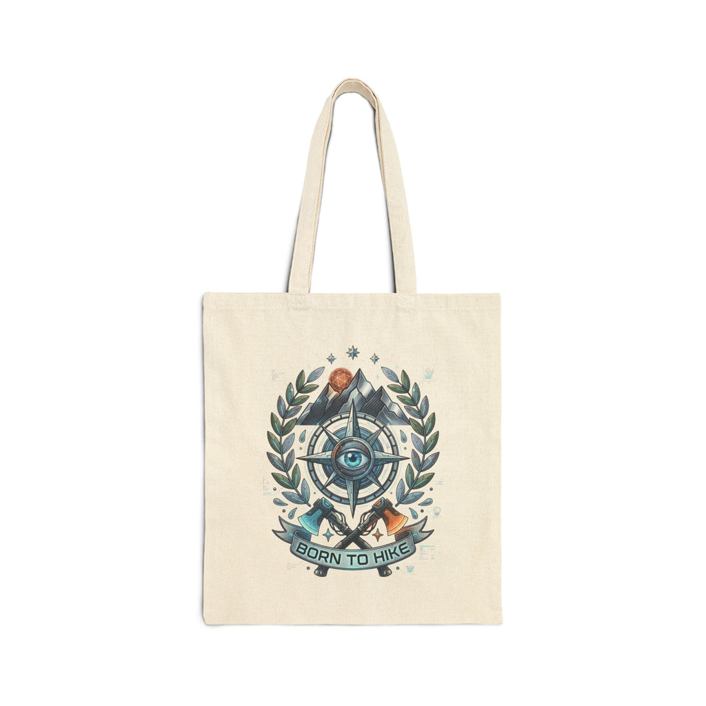 Tote bag vintage aventure boussole — D78 Urban Nomad