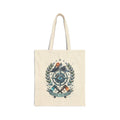 Tote bag vintage aventure boussole — D78 Urban Nomad