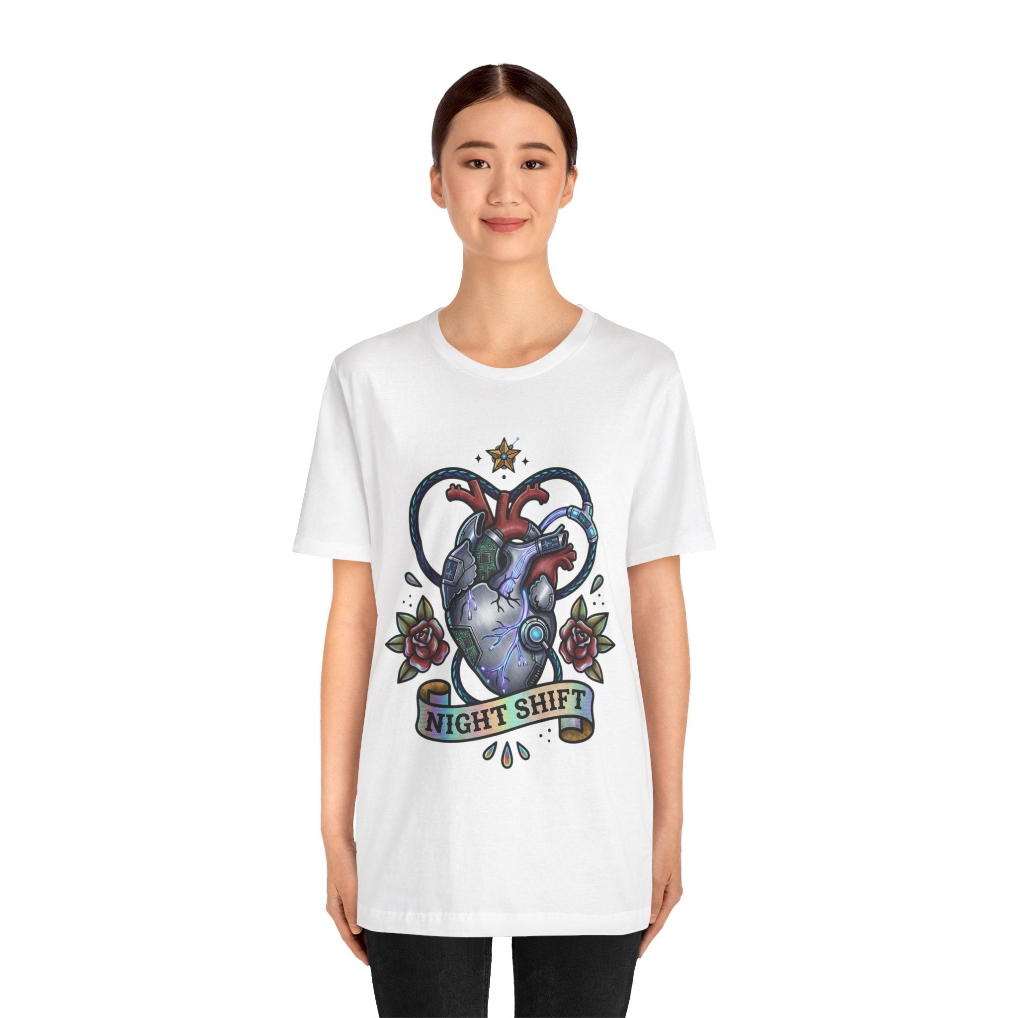 D78 Graveyard Shift — Anatomical T-shirt