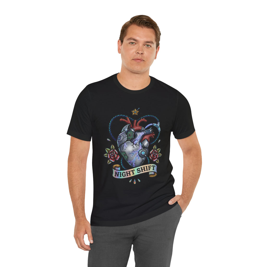 D78 Graveyard Shift — Anatomical T-shirt
