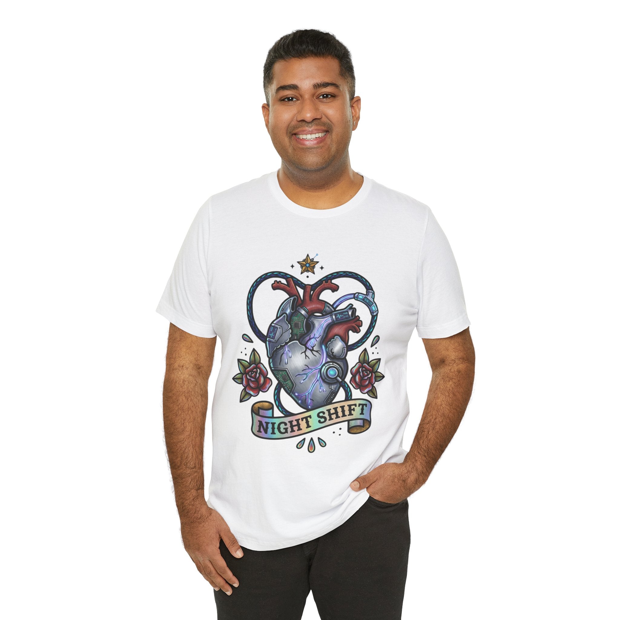 D78 Graveyard Shift — Anatomical T-shirt