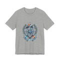 Born to Hike Compass Crest T-Shirt | Traditional Tattoo-Inspired, Outdoor Badge