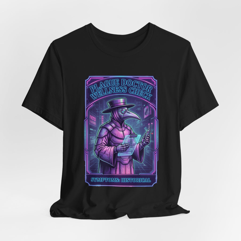 Plague Doctor Illustration Tee | History Humor, Medieval Medical Poster