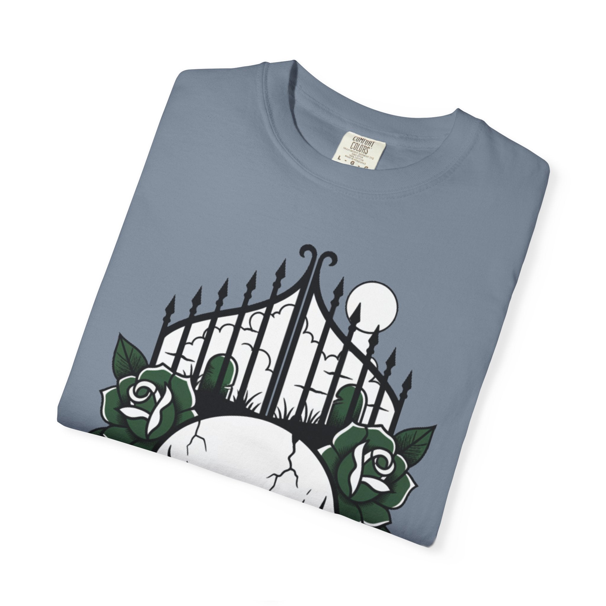 Skull & Rose Gate T-Shirt