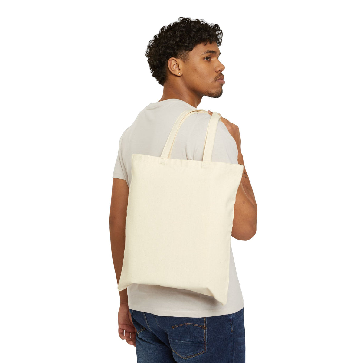 Tote bag coton minimaliste streetwear — D78 Essentials