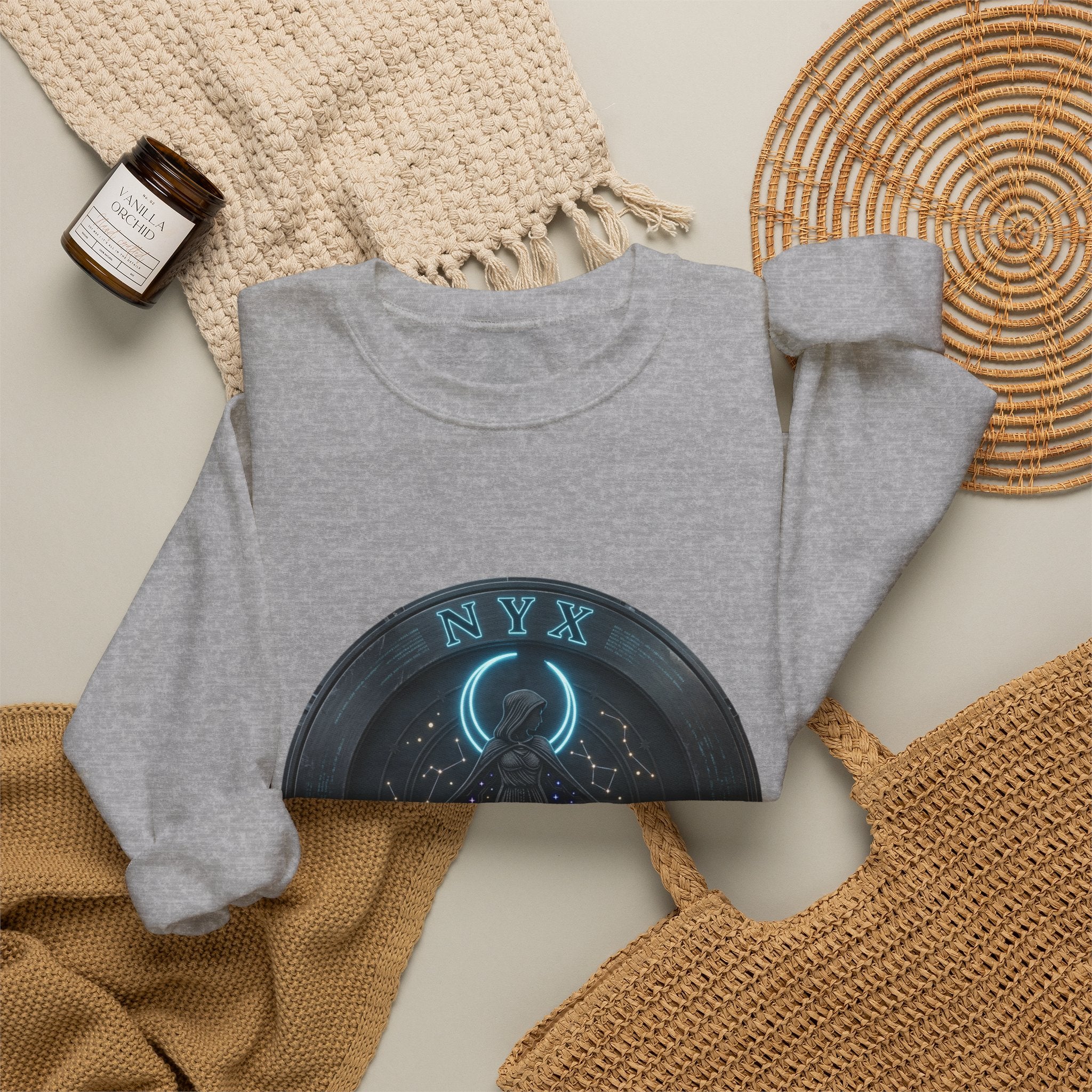 Nyx Night Study Sweatshirt | Greek Mythology, Mythcore Dark Academia