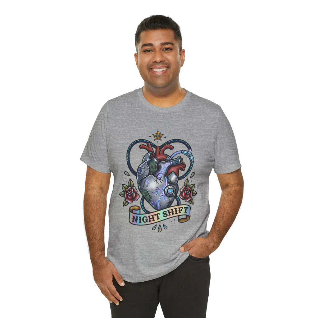 D78 Graveyard Shift — Anatomical T-shirt
