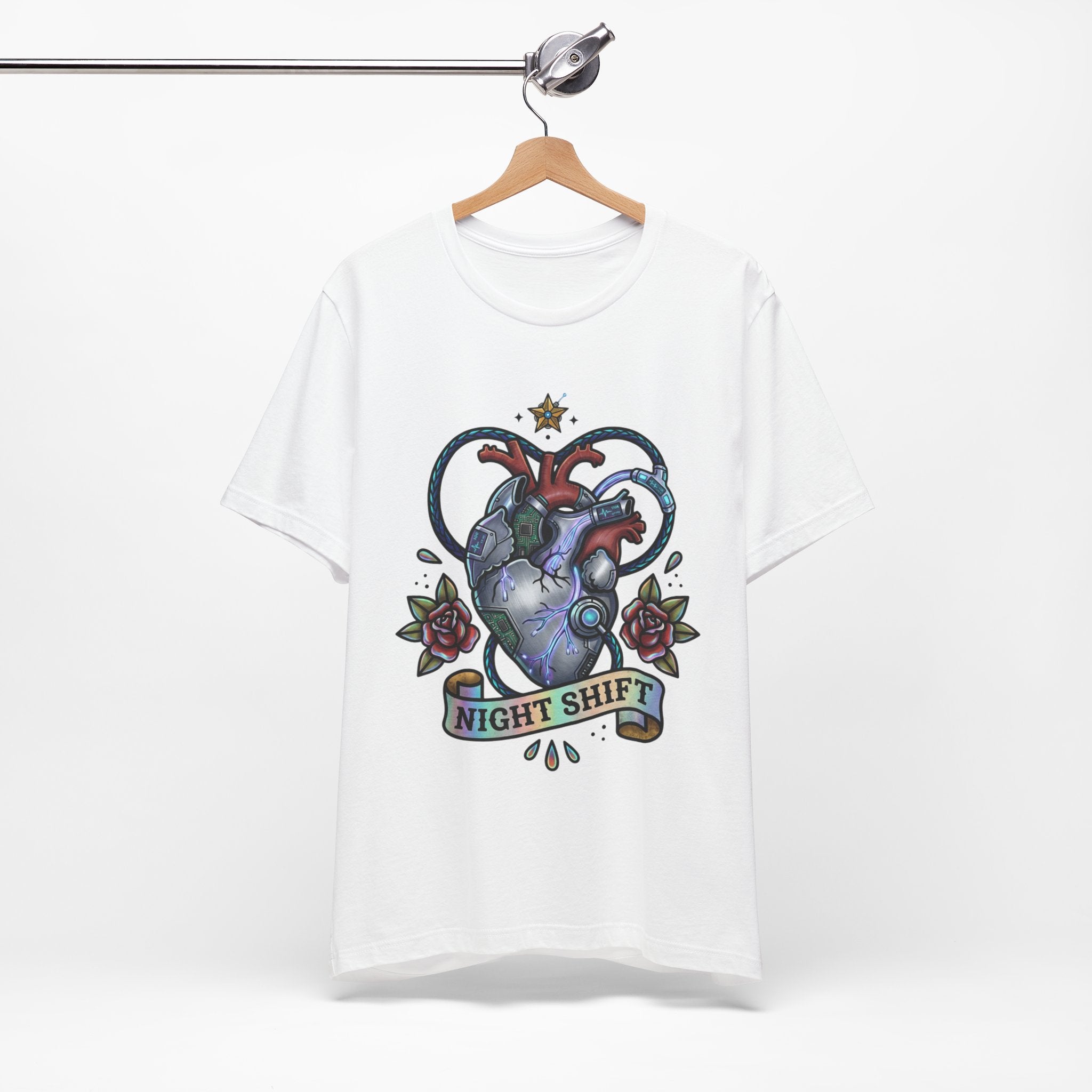 D78 Graveyard Shift — Anatomical T-shirt