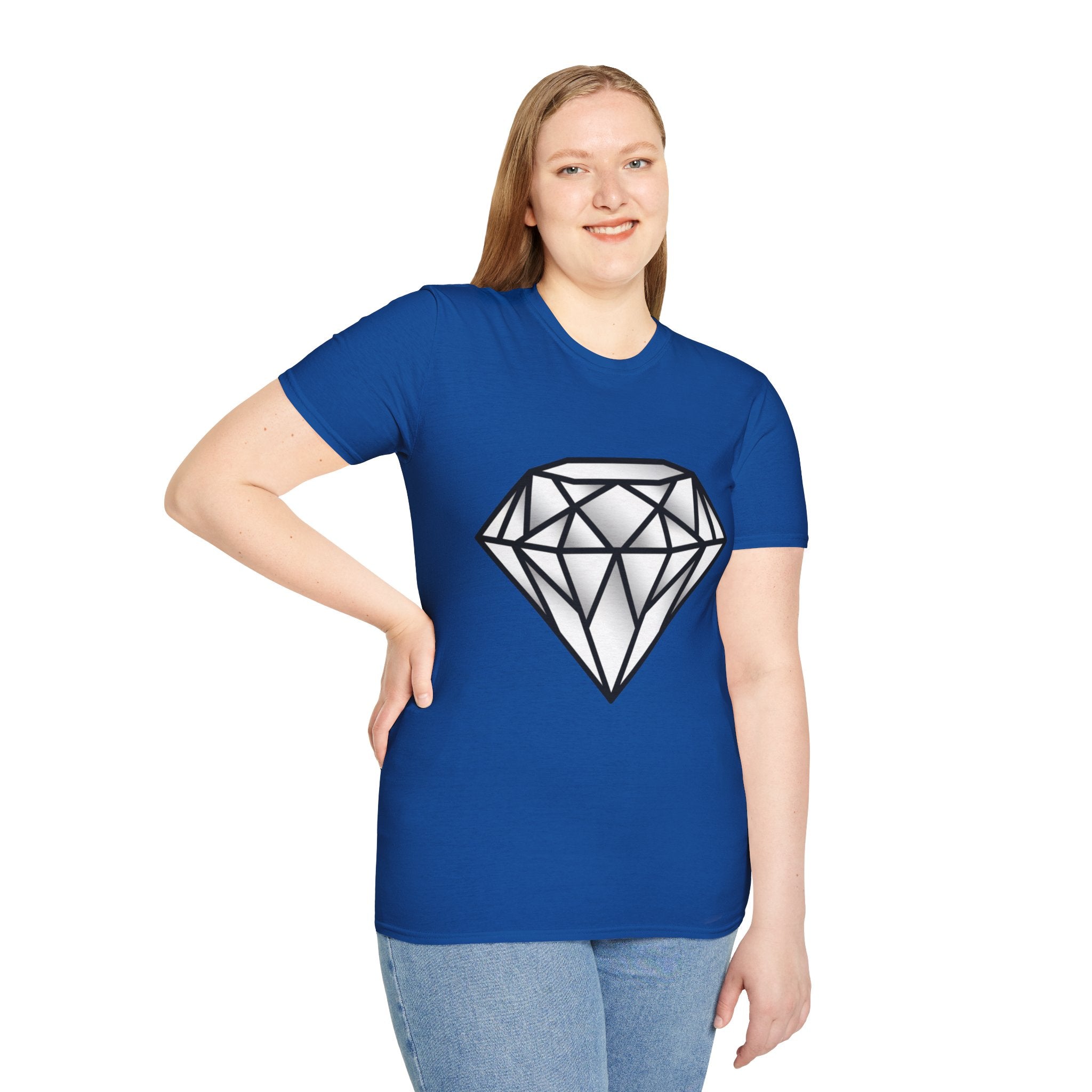 D78 Essentials — Gemstone Diamond T-shirt