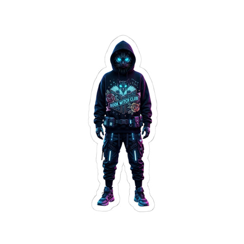 D78 Ghost Protocol — Sticker néon