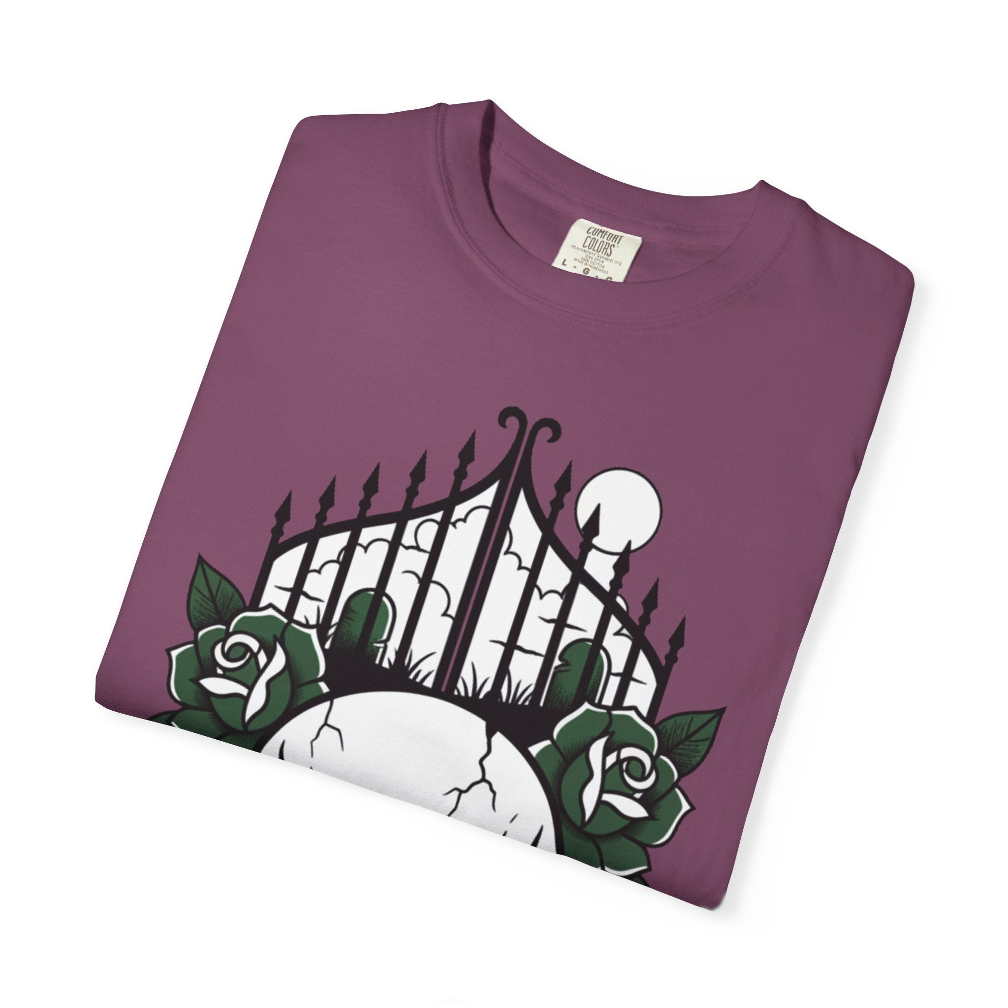 Skull & Rose Gate T-Shirt