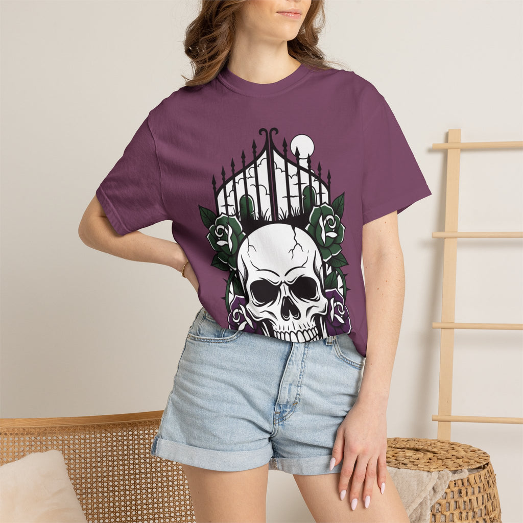Skull & Rose Gate T-Shirt