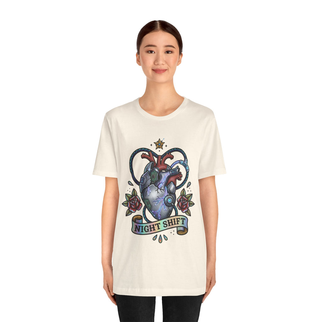 D78 Graveyard Shift — Anatomical T-shirt