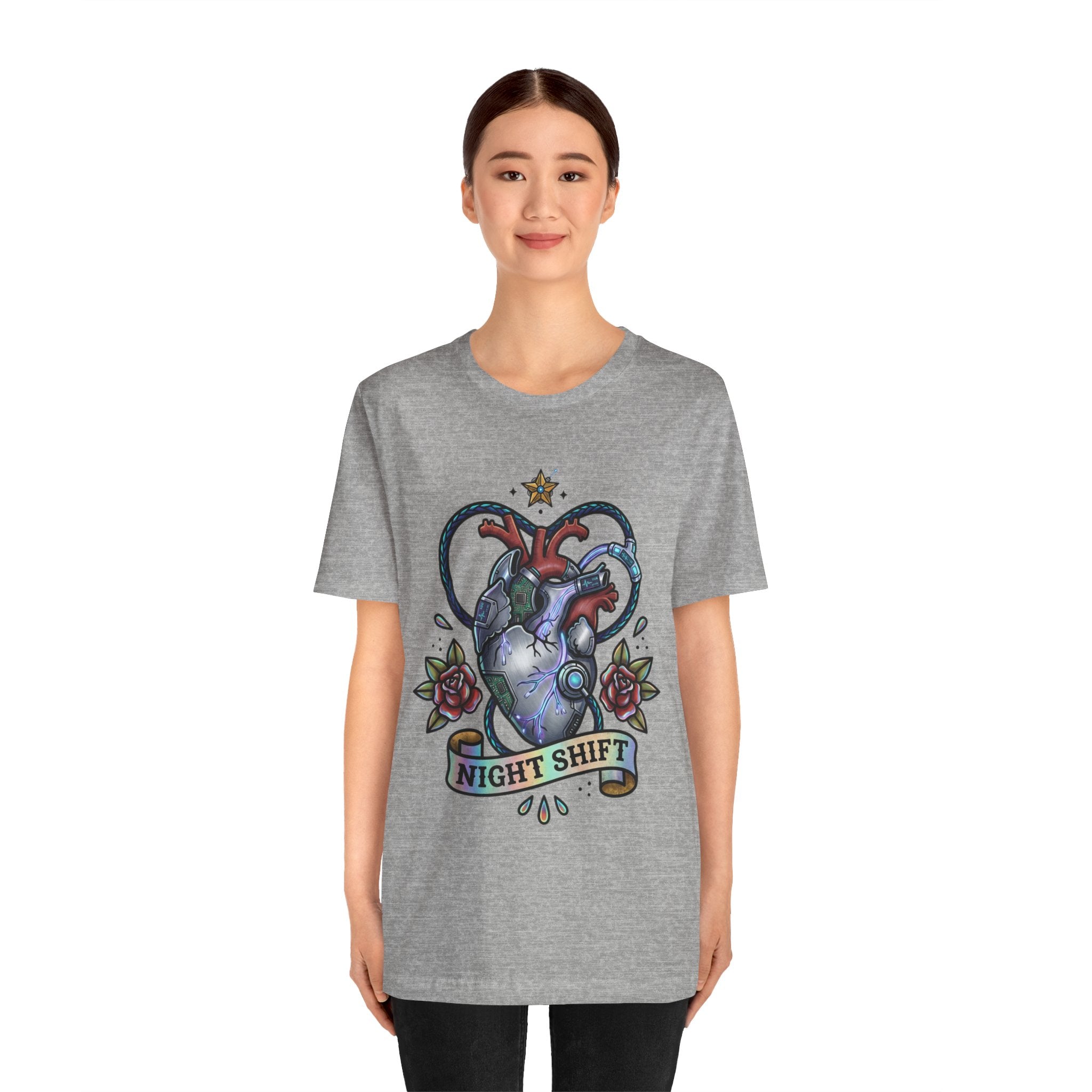 D78 Graveyard Shift — Anatomical T-shirt