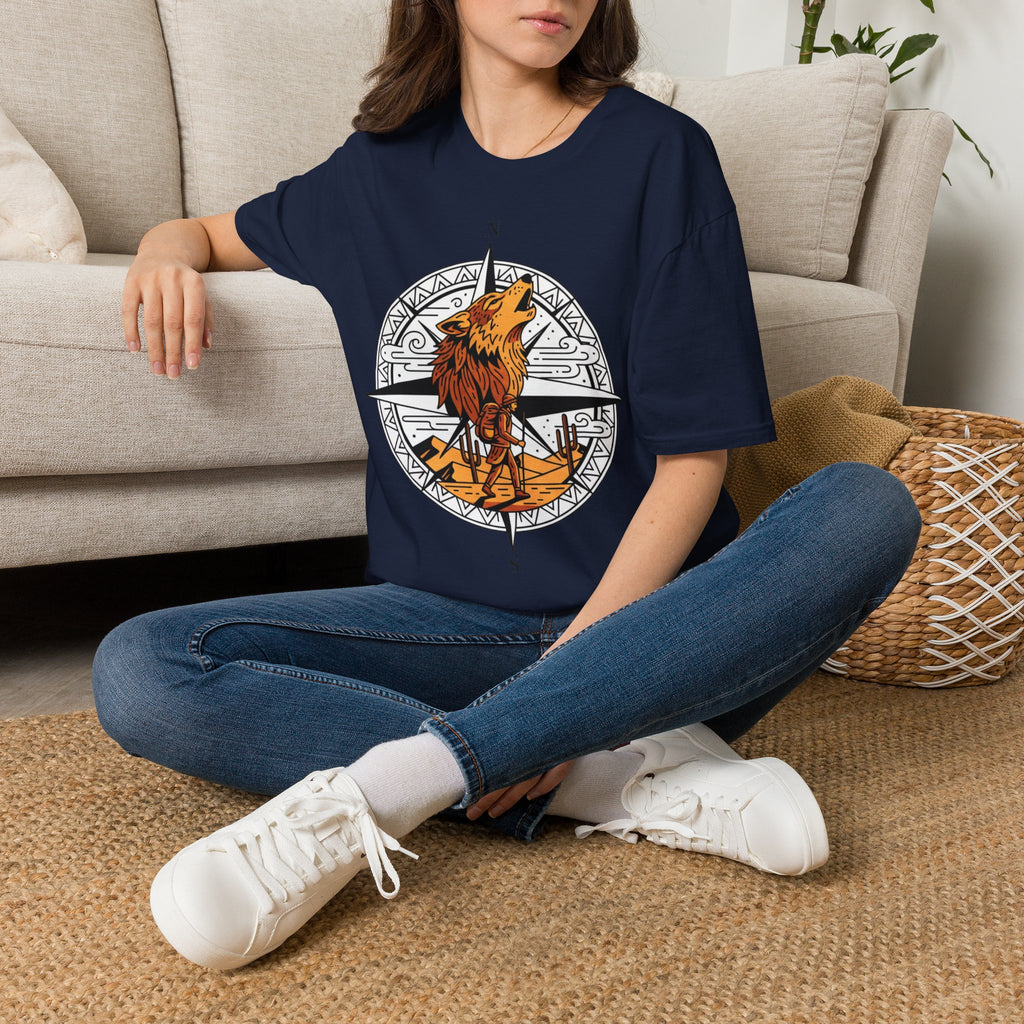 D78 Wolf Trail — T-shirt loup aventure