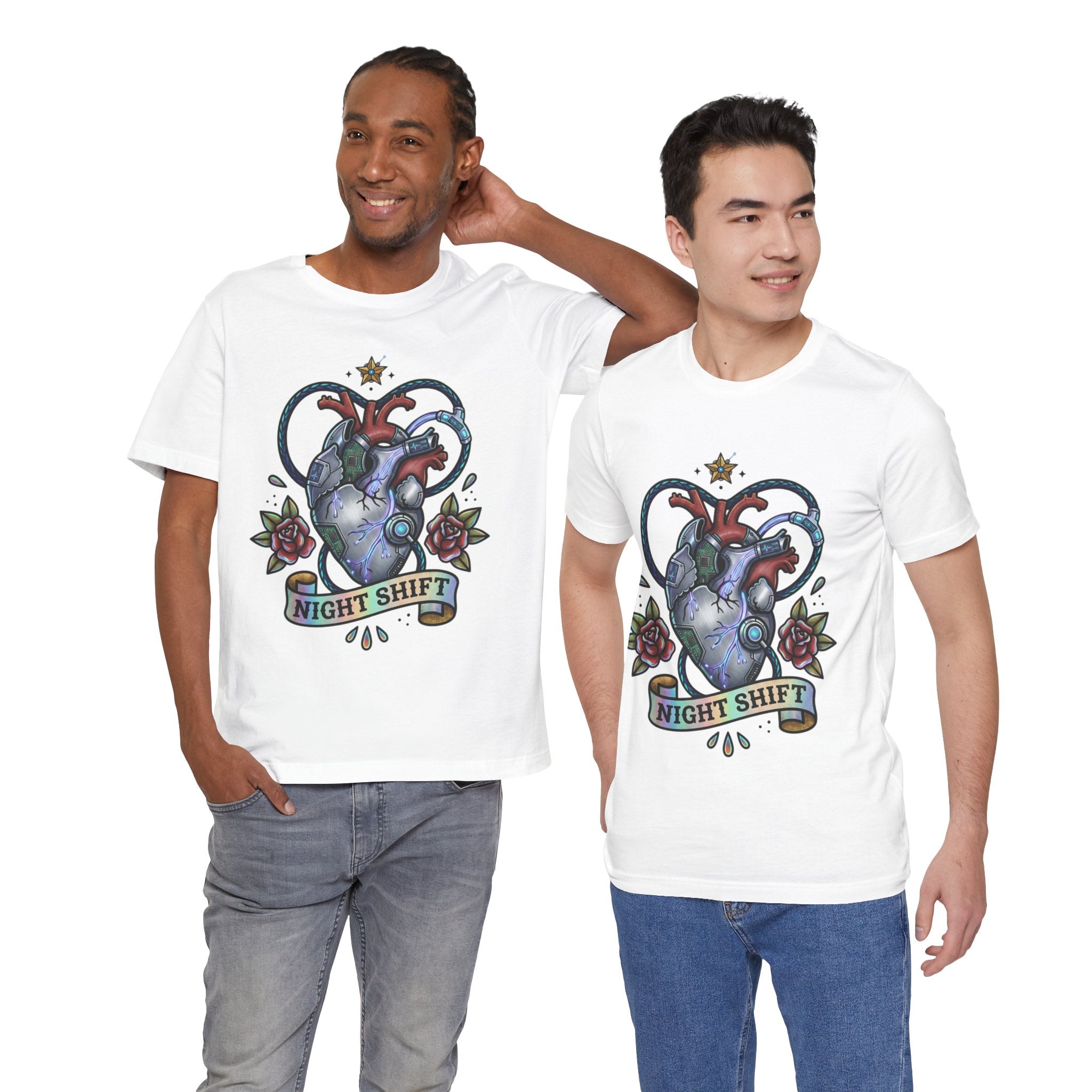 D78 Graveyard Shift — Anatomical T-shirt